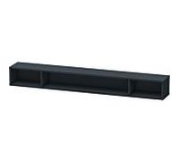 Duravit Élément d'étagère horizontal L-Cube LC120108080 100x14 cm 3 compartiments graphite super mat