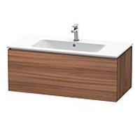 Duravit L-Cube bâti-support de lavabo suspendu, 1 tiroir, 1020x550x481mm, LC614207979, Couleur: Décor noyer naturel