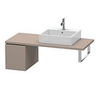 Duravit L-Cube meuble bas LC583004343 32 x 54,7 cm, basalte mat, pour console, 2000 coulissant
