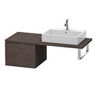 Duravit L-Cube meuble bas LC583207272 52 x 54,7 cm, chêne foncé brossé, pour console, coulissant 2000