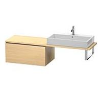 Duravit L-Cube meuble bas LC583407171 82 x 54,7 cm, chêne méditerranéen, pour console, coulissant 2000