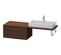 Duravit Meuble bas pour console L-Cube LC583906969 - 2 tiroirs - 820x400x547 mm - Noyer brossé