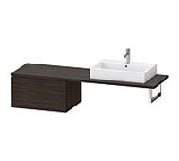 Duravit Meuble bas L-Cube LC585406969, 72 x 54,7 cm, noyer brossé, pour console, 2000 coulissant