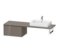 Duravit L-Cube Meuble bas pour console, 1 tiroir, 720x400x547mm, LC585408989