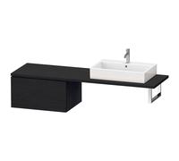 Duravit L-Cube meuble bas LC585401616 72 x 54,7 cm, chêne noir, pour console, 2000 coulissant