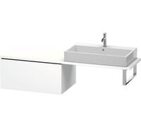 Duravit L-Cube meuble bas LC583401818 82 x 54,7 cm, blanc mat, pour console, 2000 coulissant