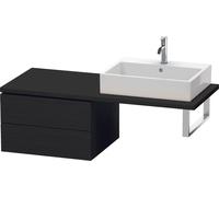 Duravit L-Cube Meuble bas pour console, 2 tiroirs, 620x400x547mm, LC583801616, Couleur: Décor chêne noir
