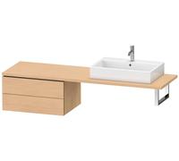 Duravit L-Cube Meuble bas pour console, 2 tiroirs, 720x400x547mm, LC585903030