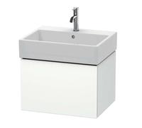 Duravit – Meuble pour lavabo L‑Cube LC617501818, 1 tiroir, 39×58×46 cm, blanc mat