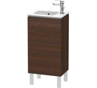 L-Cube Duravit vasque LC6273R6969 42x29,4x70,4cm, debout, porte à droite, noyer brossé