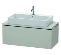 L-Cube Duravit vasque LC580400707 102 x 47,7 cm, gris béton mat, pour console, coulissant 2000
