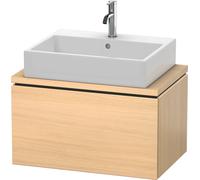 Duravit Meuble sous-lavabo L-Cube LC580107171 – Compact suspendu, 1 tiroir, 720×400×477 mm