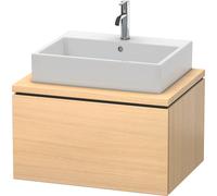 Duravit Meuble sous-lavabo L-Cube LC581107171 suspendu 1 tiroir 720x400x547 mm chêne méditerranéen