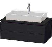 Duravit L-Cube Meuble sous-lavabo pour console, suspendu, 2 tiroirs, 1020x400x547mm, LC581901616