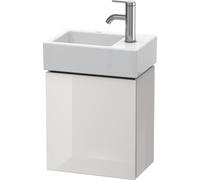 Duravit L-Cube Meuble sous-lavabo suspendu, 1 porte, charnière à gauche, 364x400x241mm, LC6293L3030
