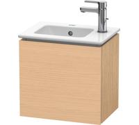 Duravit L-Cube Meuble sous-lavabo suspendu, 1 porte, charnière à gauche, 420x400x294mm, LC6272L3030