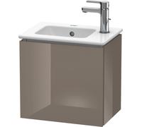 Duravit L-Cube Meuble sous-lavabo suspendu, 1 porte, charnière à gauche, 420x400x294mm, LC6272L8989
