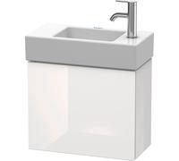 Duravit L-Cube Meuble sous-lavabo suspendu, 1 porte, charnière à gauche, 480x400x240mm, LC6246L1616, Couleur: Décor chêne noir