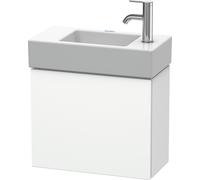 L-Cube Duravit vasque LC6246L1818 48x24x40cm, suspendu, porte à gauche, blanc mat