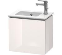 Duravit L-Cube Meuble sous-lavabo suspendu, 1 portes, charnière à droite, 420x400x294mm, LC6272R2222