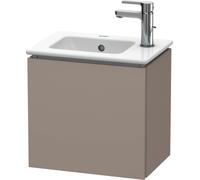 Duravit L-Cube Meuble sous-lavabo suspendu, 1 portes, charnière à droite, 420x400x294mm, LC6272R4343
