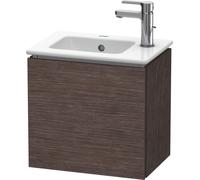 Duravit L-Cube Meuble sous-lavabo suspendu, 1 portes, charnière à droite, 420x400x294mm, LC6272R7272