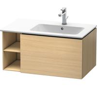 Duravit Meuble sous-vasque L-Cube LC619207171 – 1 tiroir, vasque à droite, chêne méditerranéen