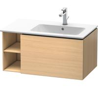Duravit Meuble sous-vasque L-Cube LC619207171 – 1 tiroir, vasque à droite, chêne méditerranéen