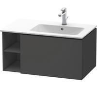 Duravit Meuble sous-vasque L-Cube LC619204949 1 tiroir, étagère lat., vasque à droite, 820×400×481