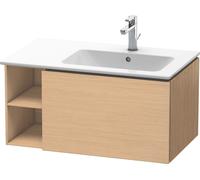 Duravit L-Cube meuble sous vasque LC619203030 82x48,1x40cm, 2000 coulissant, vasque à droite, chêne naturel