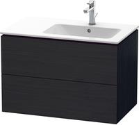 Duravit L-Cube Meuble sous-lavabo suspendu, 2 tiroirs, vasque à droite, 820x550x481mm, LC629201616