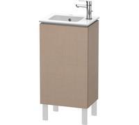 Duravit L-Cube Meuble sous-lavabo vertical, 1 porte, charnière à gauche, 420x704x294mm, LC6273L7575, Couleur: Décor en lin
