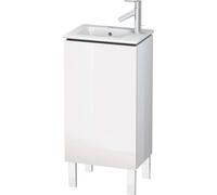 Duravit L-Cube Meuble sous-lavabo vertical, 1 porte, charnière à gauche, 420x704x294mm, LC6273L8484