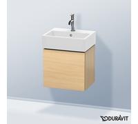 Duravit Meuble sous-lavabo suspendu L-Cube LC6245R7171 1 porte (charnière droite) Chêne méditerranéen