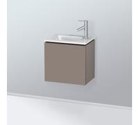 L-Cube Duravit vasque LC6272R4343 42x29,4x40cm, suspendu, porte à droite, basalte mat