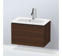 Duravit Meuble sous-lavabo suspendu L-Cube LC615606969 62×39,1×40 cm 1 tiroir Noyer brossé