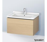 L-Cube Duravit vasque LC616407171 67 x 46,9 cm, chêne méditerranéen, 2000 , suspendu