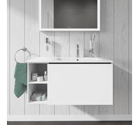 Duravit Meuble sous-lavabo L-Cube LC619201818 suspendu 82×48,1×40 cm 1 tiroir blanc mat