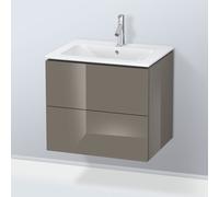 Duravit L-Cube Meuble sous-vasque, 2 tiroirs, LC624008989,