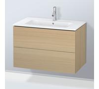 Duravit L-Cube Meuble sous-vasque, 2 tiroirs, LC624107171,