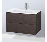 Duravit L-Cube Meuble sous-vasque, 2 tiroirs, LC624107272,