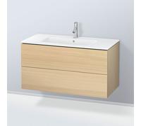 Duravit L-Cube Meuble sous-vasque, 2 tiroirs, LC624207171,