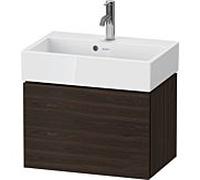 Duravit L-Cube meuble sous-vasque LC611906969 58,4x39,1x39,4cm, 2000 coulissant, mural, noyer brossé