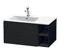 Duravit Meuble sous-lavabo suspendu L-Cube LC619101616 – 1 tiroir, vasque à gauche, 820×400×481 mm