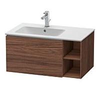 Duravit Meuble sous-lavabo suspendu L-Cube LC619102121 1 tiroir vasque à gauche 820x400x481mm