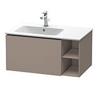 Duravit Meuble sous-vasque suspendu L-Cube LC619104343 1 tiroir vasque à gauche 820x400x481 mm