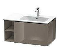 Duravit Meuble sous-lavabo suspendu L-Cube LC619208989 - 1 tiroir, étagère, vasque à droite