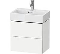 Duravit L-Cube armoire 58.4x39.1x54.4 cm sous-lavabo suspendu blanc LC621901818