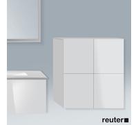 Duravit L-Cube Meuble suspendu, 2 portes, LC117702222,