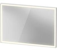 Duravit L-Cube Miroirs avec éclairage, angulaires, 1000x700x67mm, blanc aluminium mat, LC7382018180100, Exécution: avec miroir chauffant